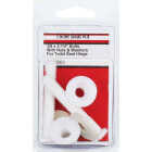 Lasco 3/8" x 2-1/4" White Plastic Toilet Seat Bolt, Includes Nuts and Washers Image 2