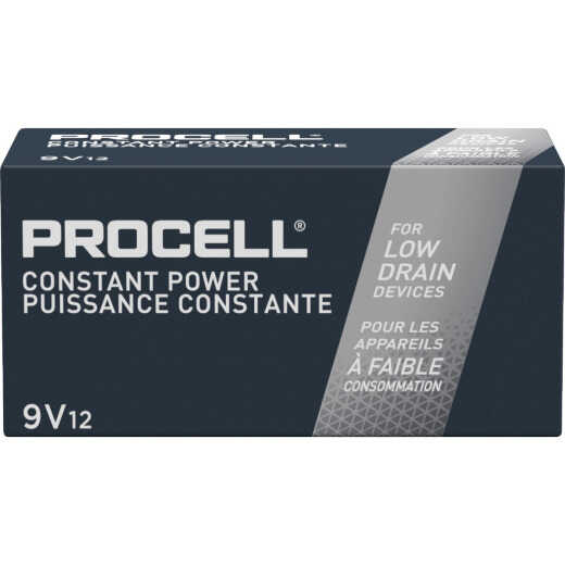Procell 9V Professional Alkaline Battery (12-Pack)